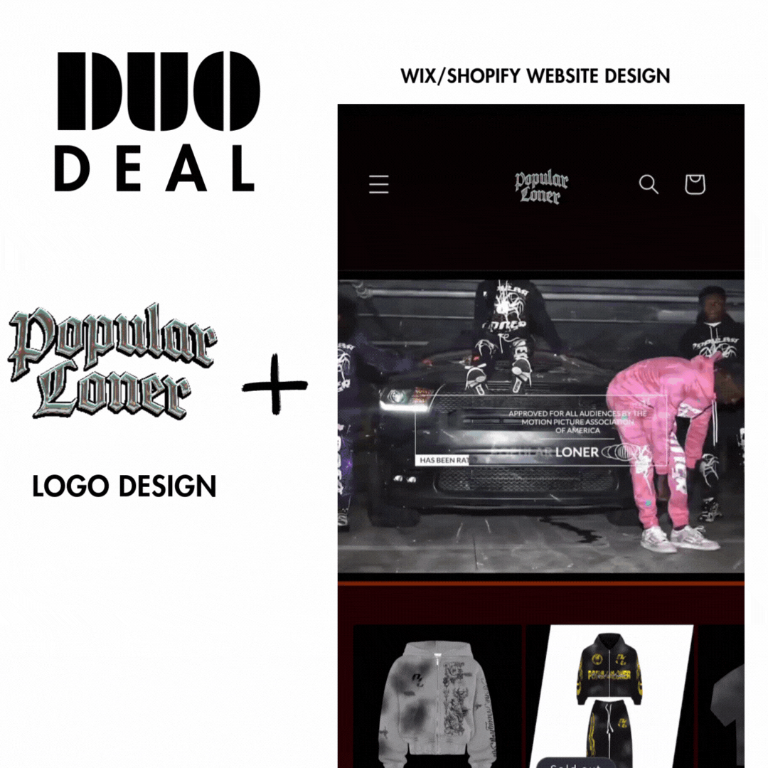 Duo Deal - Logo + Website Combo ✨