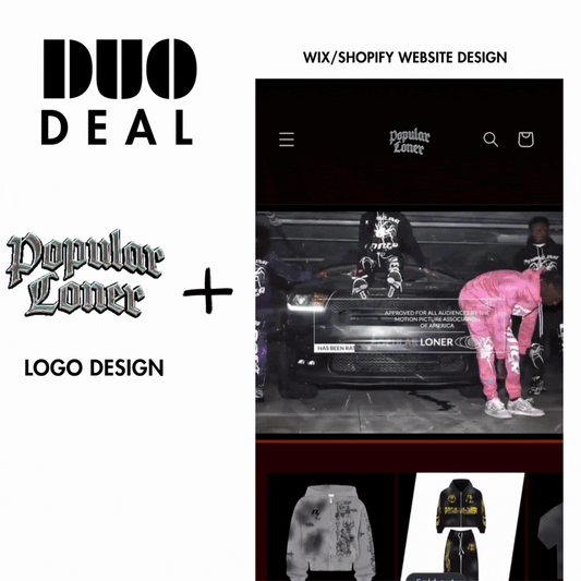 Duo Deal - Logo + Website Combo ✨