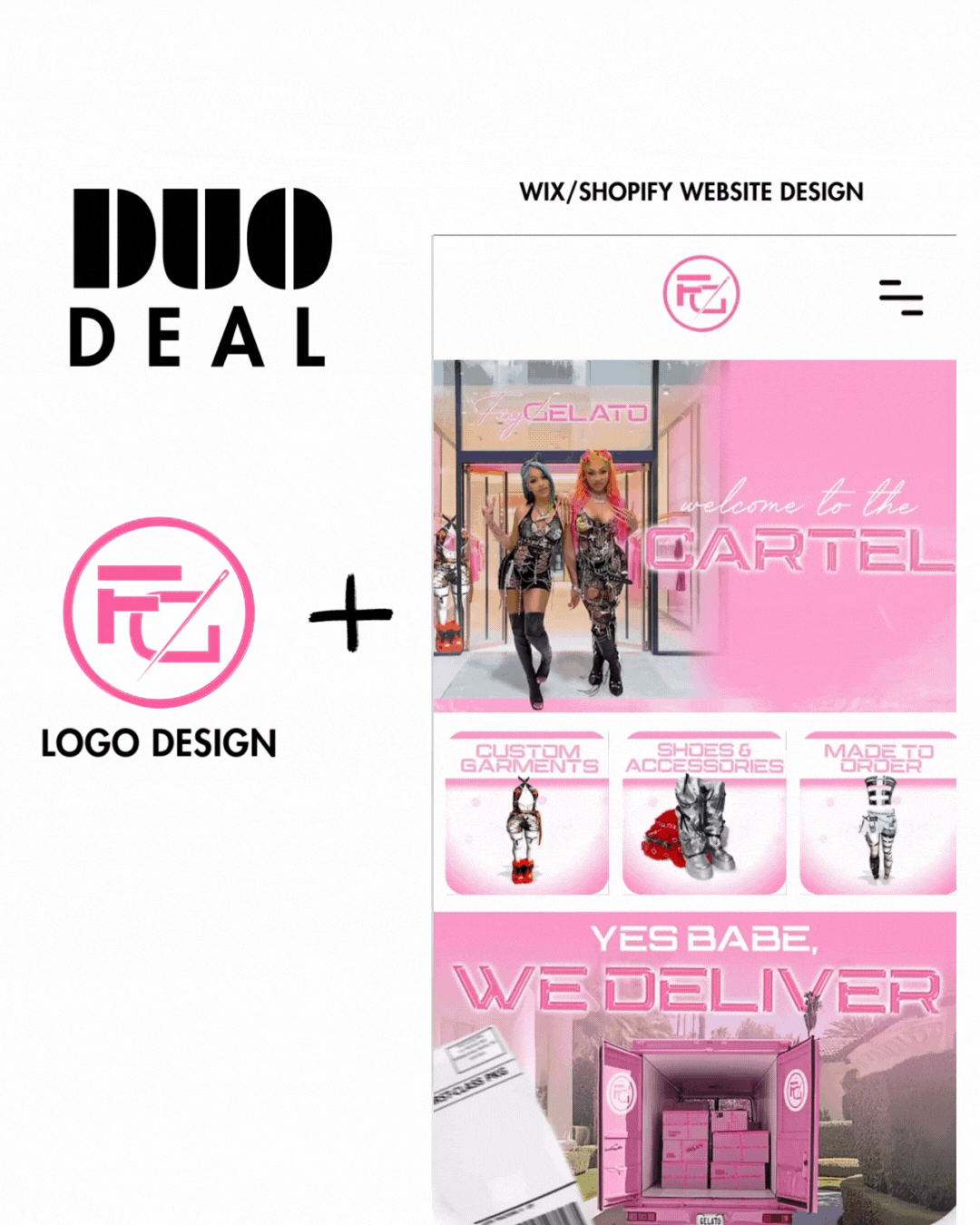 Duo Deal - Logo + Website Combo ✨